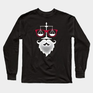 Dad is a judge Long Sleeve T-Shirt